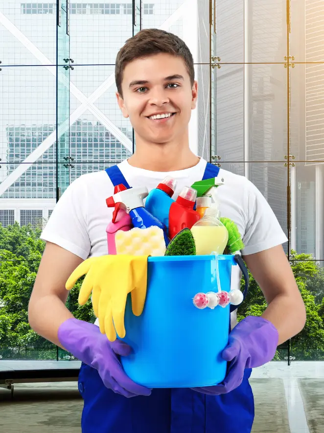 trained personnel for professional cleaning